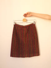 Načíst obrázek do prohlížeče Galerie, Vintage proužkovaná sukně
